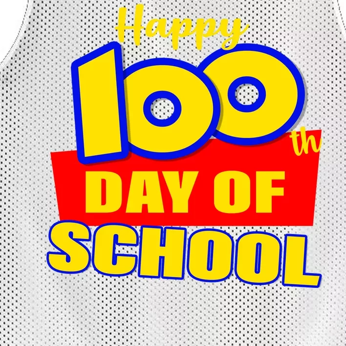 100th Day Of School Cartoon Movie Logo Mesh Reversible Basketball Jersey Tank