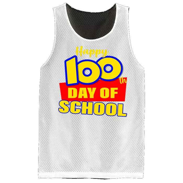 100th Day Of School Cartoon Movie Logo Mesh Reversible Basketball Jersey Tank