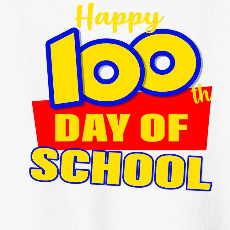 100th Day Of School Cartoon Movie Logo Toddler T-Shirt