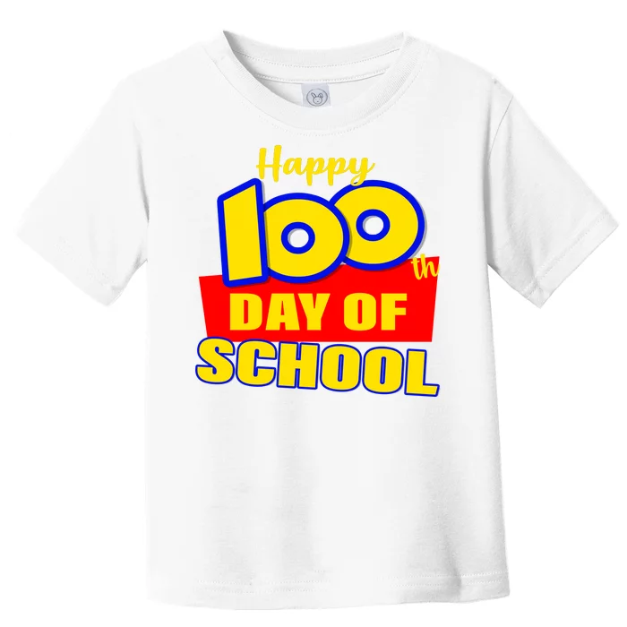 100th Day Of School Cartoon Movie Logo Toddler T-Shirt