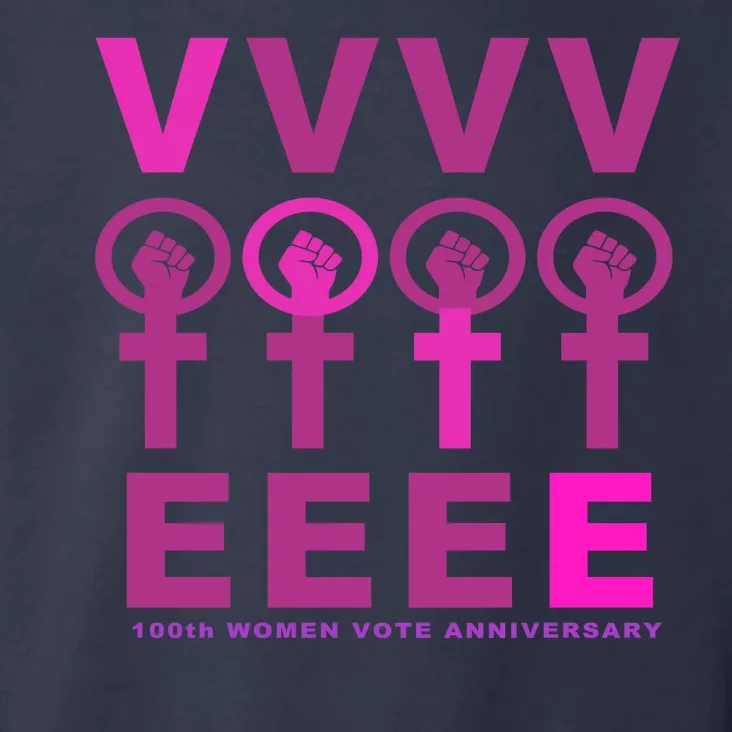 100th Women Vote Anniversary Toddler Hoodie