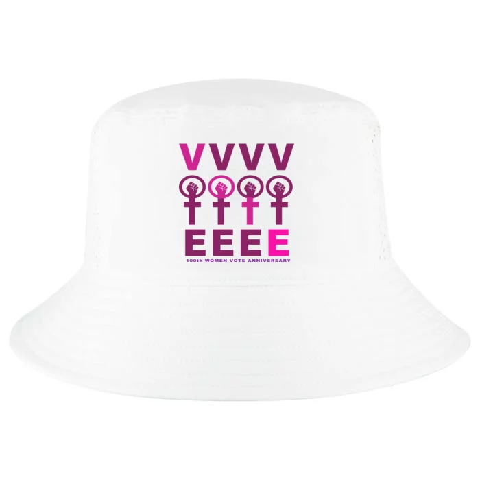 100th Women Vote Anniversary Cool Comfort Performance Bucket Hat