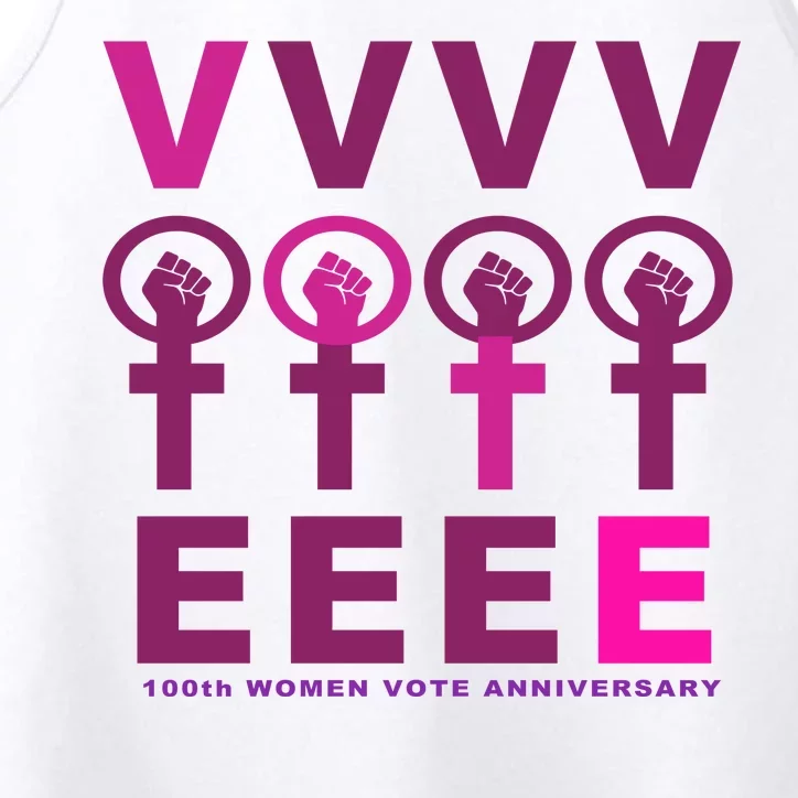 100th Women Vote Anniversary Performance Tank