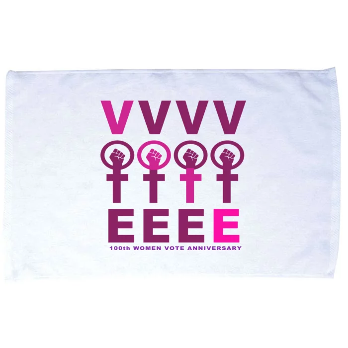 100th Women Vote Anniversary Microfiber Hand Towel