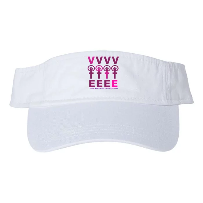 100th Women Vote Anniversary Valucap Bio-Washed Visor