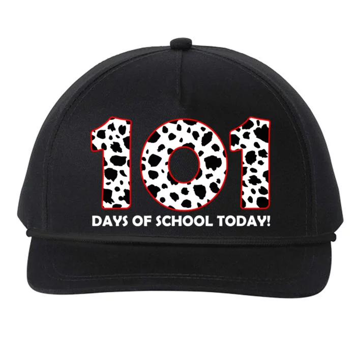 101 Days Of School Snapback Five-Panel Rope Hat