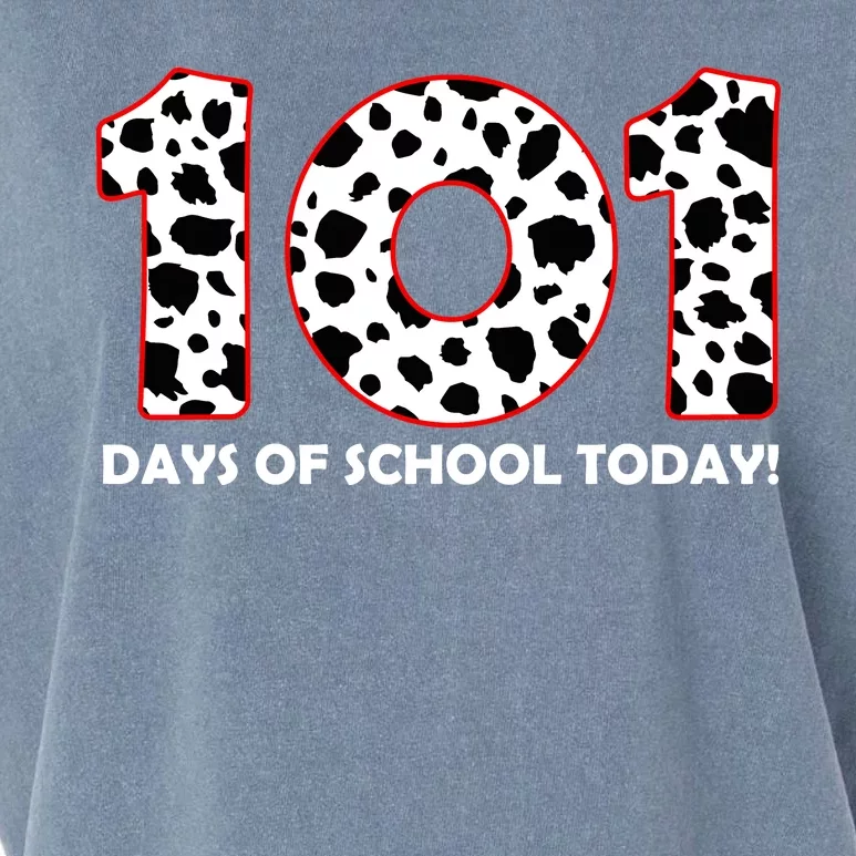 101 Days Of School Garment-Dyed Women's Muscle Tee