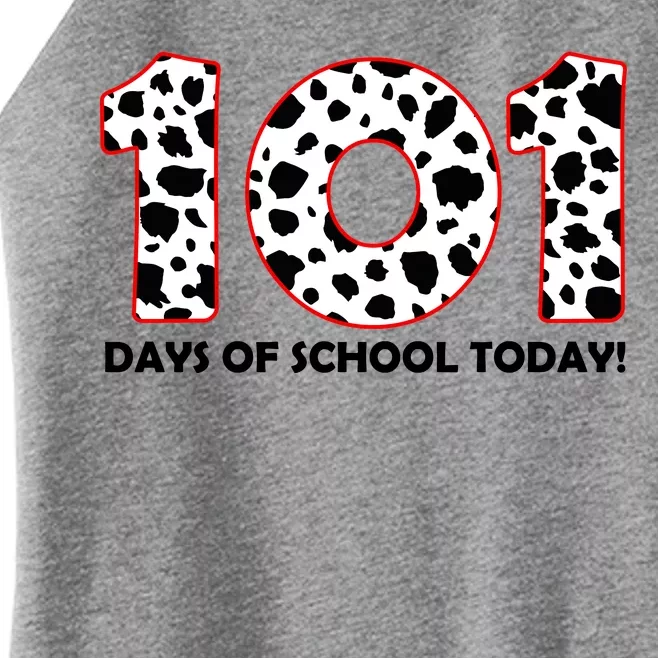 101 Days Of School Women’s Perfect Tri Rocker Tank