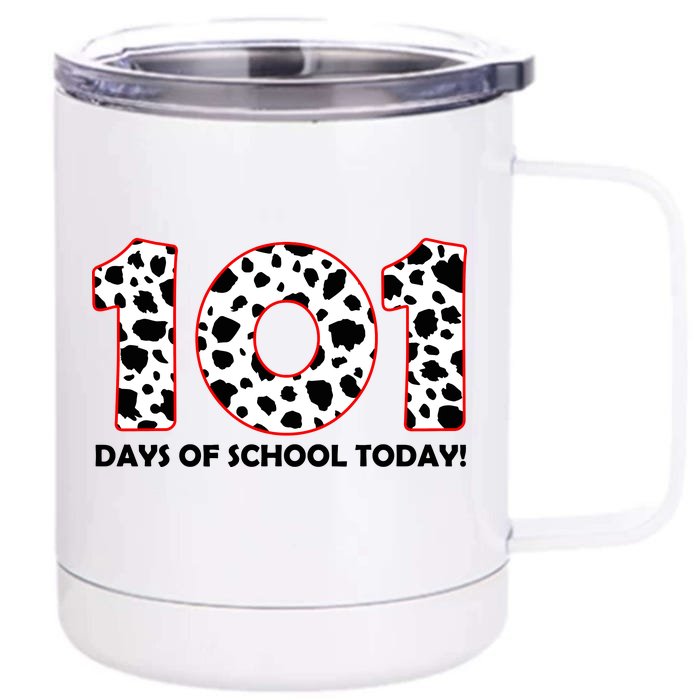 101 Days Of School Front & Back 12oz Stainless Steel Tumbler Cup