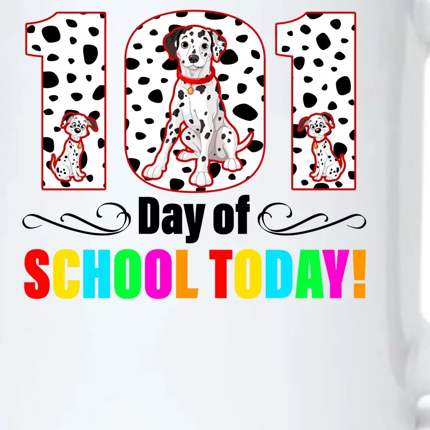 101 Days Of School Dalmatian Dog Cute Black Color Changing Mug