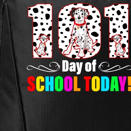 101 Days Of School Dalmatian Dog Cute City Backpack