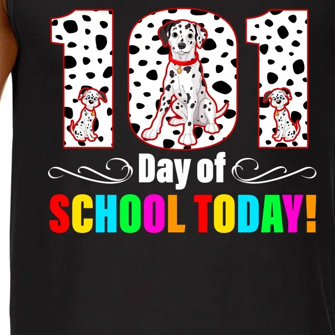 101 Days Of School Dalmatian Dog Cute Comfort Colors® Tank Top