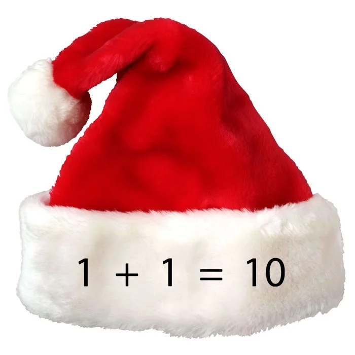 1 1 10 Developer Programmer Software Engineer Premium Christmas Santa Hat