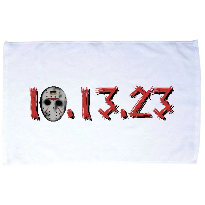 10 13 23 Jason Friday 13th Halloween Horror Character Microfiber Hand Towel