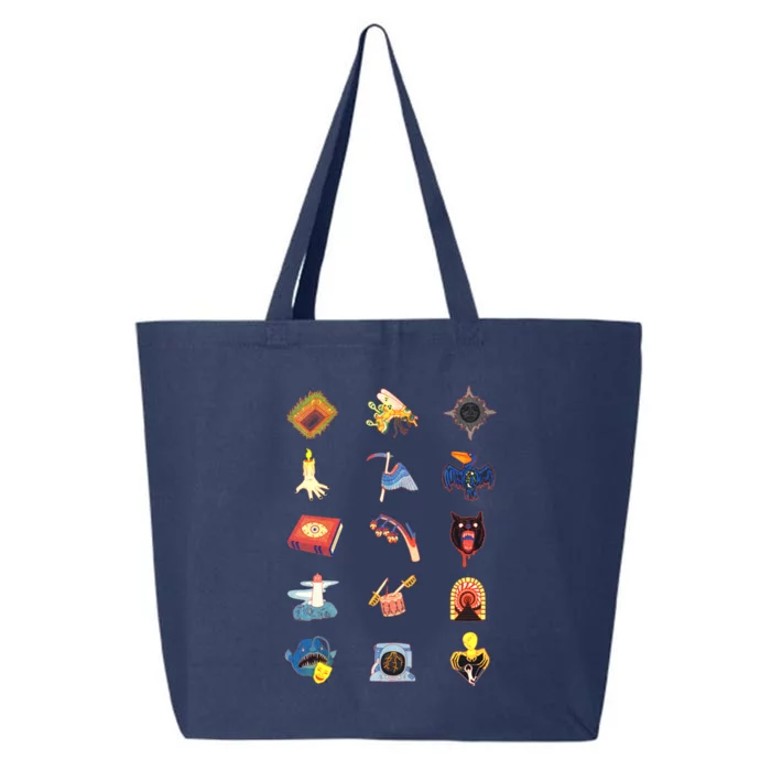 15fearsrisographicons 25L Jumbo Tote