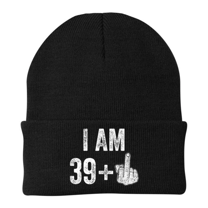 1981 1982 Birthday  Male Him Fun 40 Funny 40th Birthday Knit Cap Winter Beanie