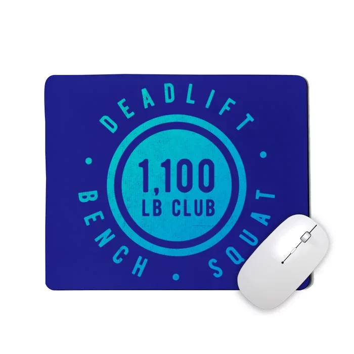 1 100lb Club Powerlifting Gym Elite Strength Workout Novelty Funny Gift Mousepad