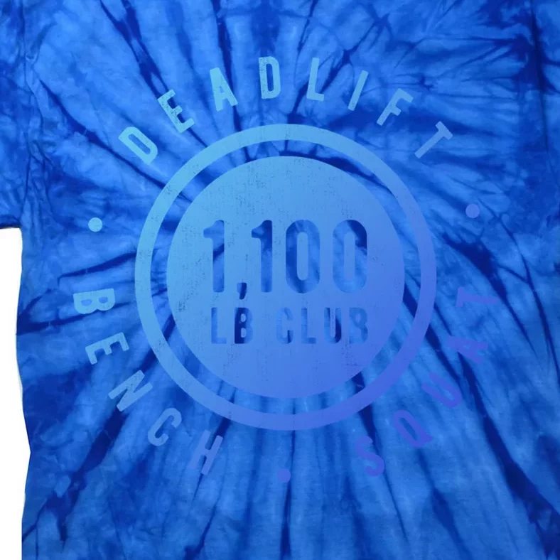 1 100lb Club Powerlifting Gym Elite Strength Workout Novelty Funny Gift Tie-Dye T-Shirt