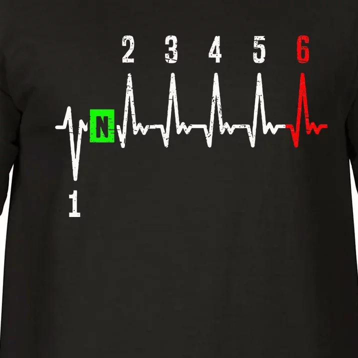 1n23456 1 Down 6 Up Motorcycle Shift Pattern Comfort Colors T-Shirt