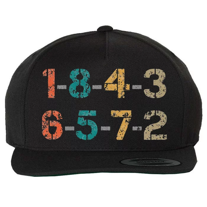 18436572 18436572 Firing Order Engine V8 Vintage Wool Snapback Cap