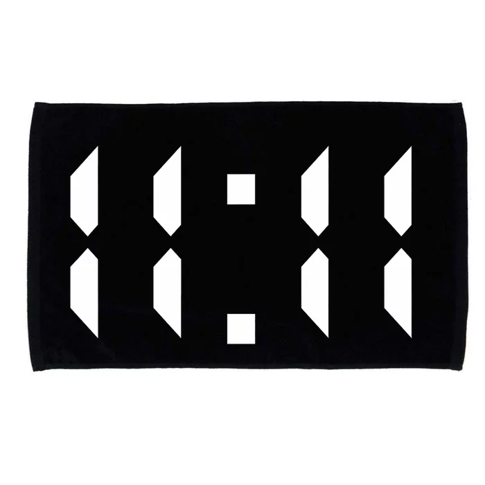 11 11 Synchronicity Spiritual Numerology 1111 Motivational Microfiber Hand Towel