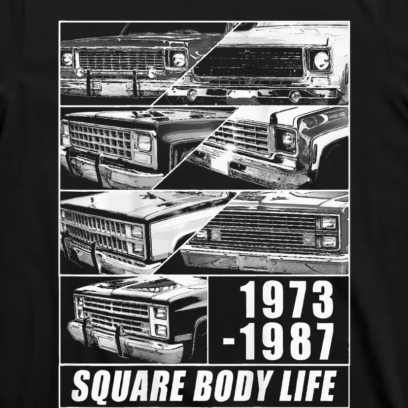 1973 1987 Square Body Truck Squarebody T-Shirt