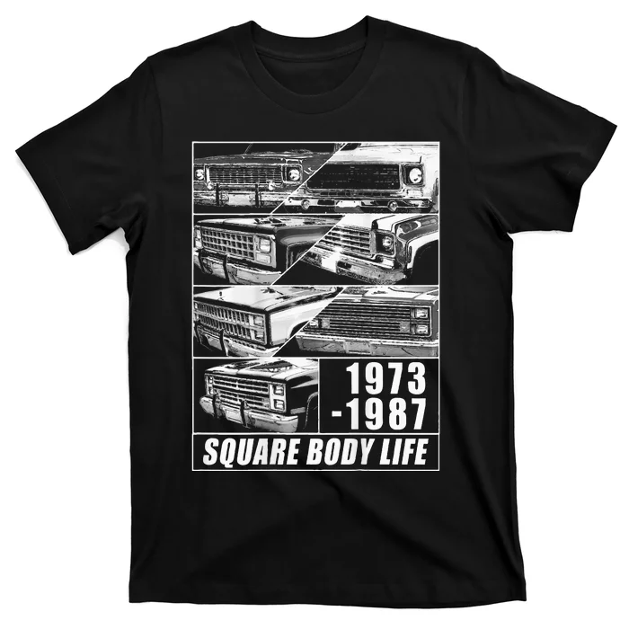 1973 1987 Square Body Truck Squarebody T-Shirt