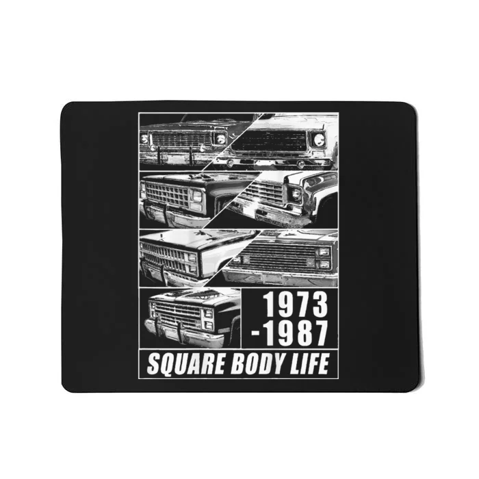 1973 1987 Square Body Truck Squarebody Mousepad