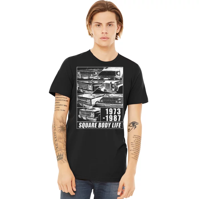 1973 1987 Square Body Truck Squarebody Premium T-Shirt