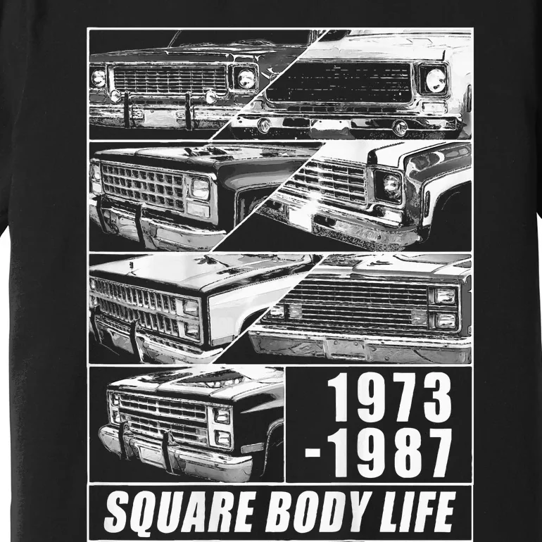 1973 1987 Square Body Truck Squarebody Premium T-Shirt