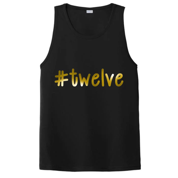 #12 Years Old Gold Limited Edition Birthday Performance Tank