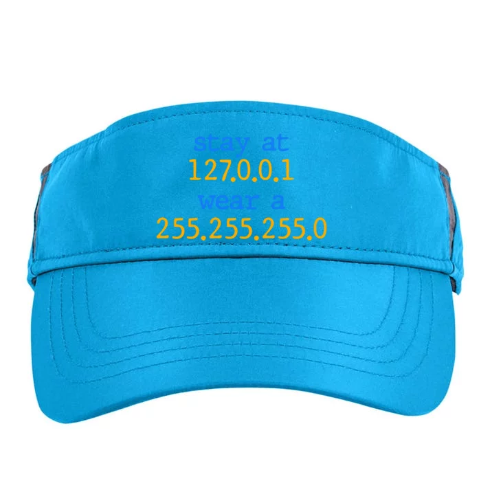 127.0.0.1 255.255.255.0 Code Stay At Home Wear A Face Mask Adult Drive Performance Visor