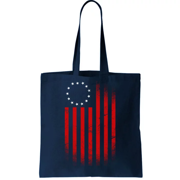 13 Colonies Betty Ross Vintage Flag Tote Bag