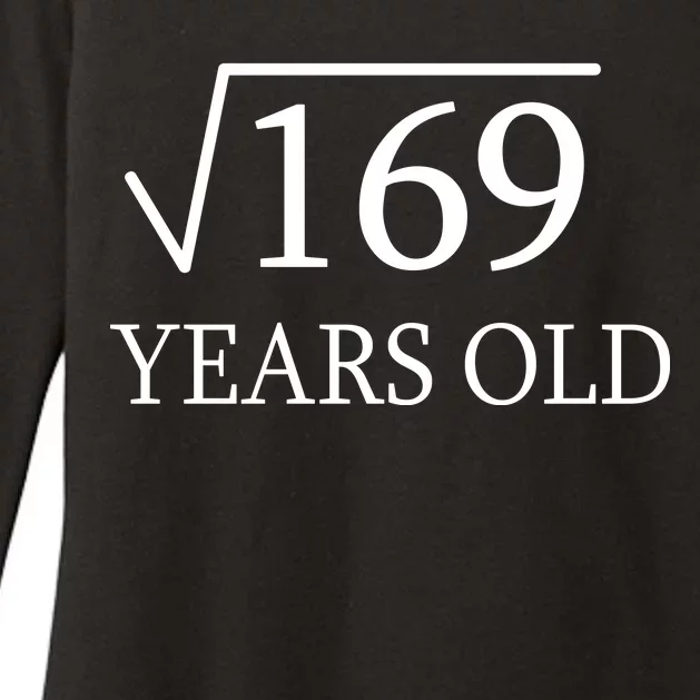 13 Years Old Square Root of 169 Womens CVC Long Sleeve Shirt