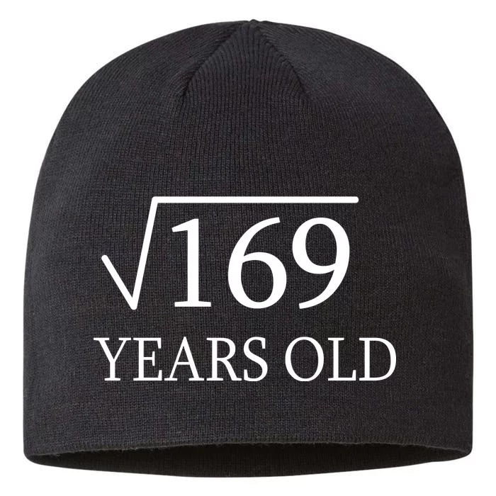 13 Years Old Square Root of 169 8 1/2in Sustainable Knit Beanie