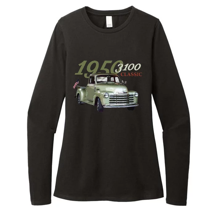 1950 3100 Pickup Truck Car Guys Womens CVC Long Sleeve Shirt