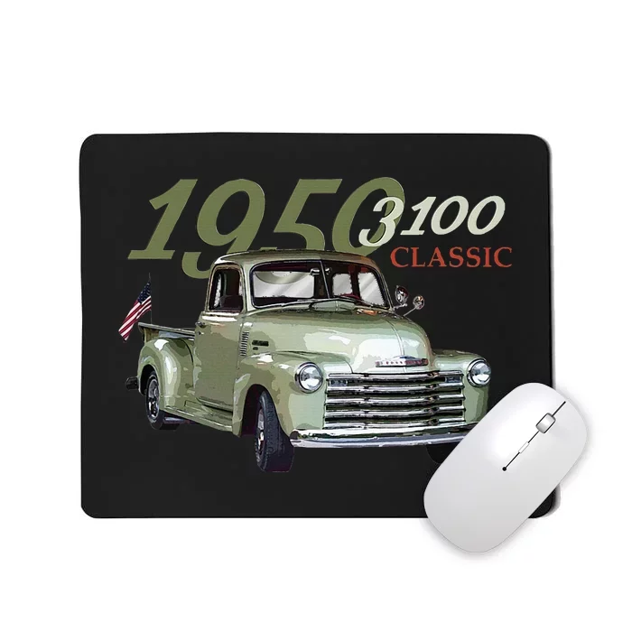 1950 3100 Pickup Truck Car Guys Mousepad