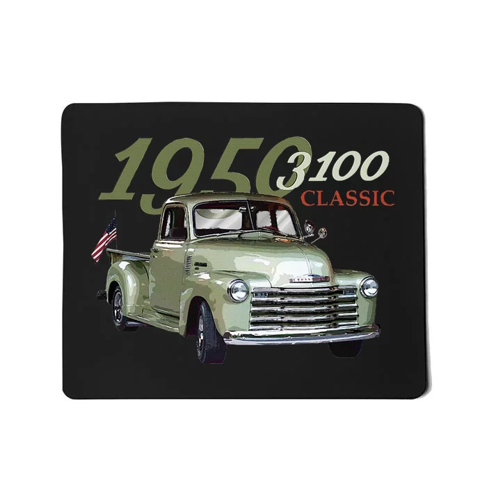 1950 3100 Pickup Truck Car Guys Mousepad