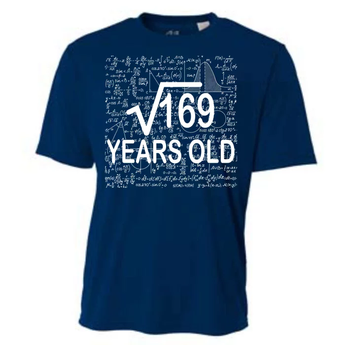 13th Birthday Square Root 169 Math Cooling Performance Crew T-Shirt