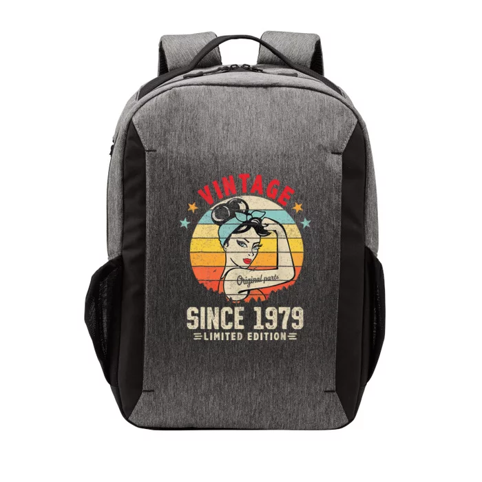 1979 45th Bday 45 Year Old Birthday Vector Backpack