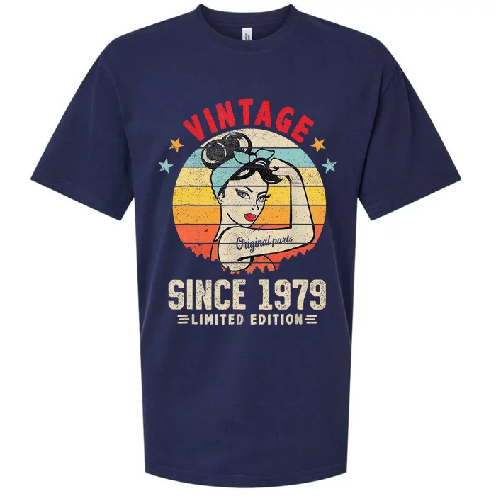 1979 45th Bday 45 Year Old Birthday Sueded Cloud Jersey T-Shirt