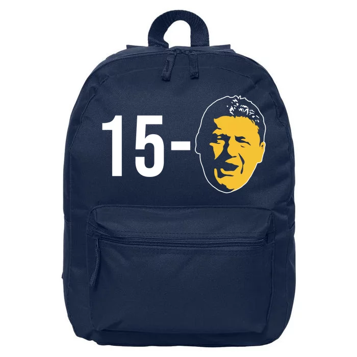 15-0 Louisiana Football Fans 16 in Basic Backpack