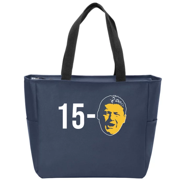 15-0 Louisiana Football Fans Zip Tote Bag