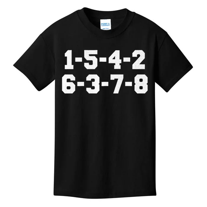 1 5 4 2 6 3 7 8 Kids T-Shirt