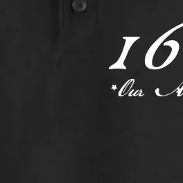 1619 Our Ancestors Dry Zone Grid Performance Polo