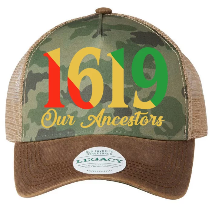 1619 Our Ancestors History Legacy Tie Dye Trucker Hat