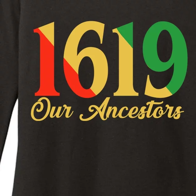 1619 Our Ancestors History Womens CVC Long Sleeve Shirt