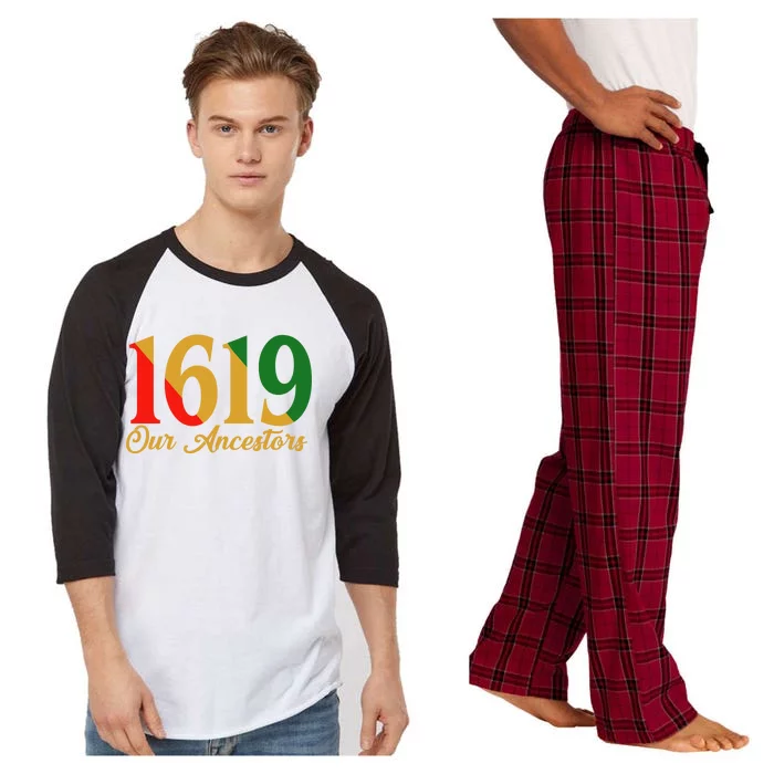 1619 Our Ancestors History Raglan Sleeve Pajama Set