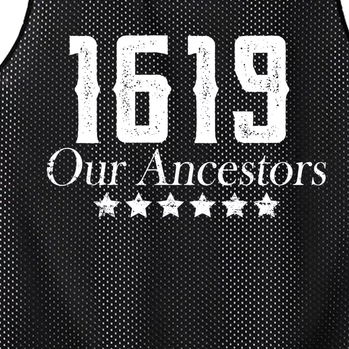 1619 Our Ancestors US Africa Past Mesh Reversible Basketball Jersey Tank