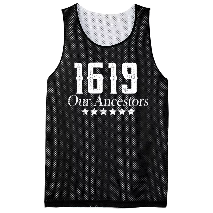 1619 Our Ancestors US Africa Past Mesh Reversible Basketball Jersey Tank